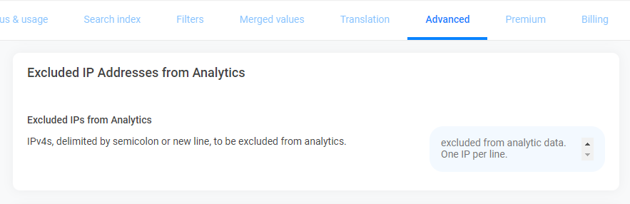 configure analytics